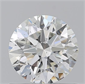 Natural Diamond 0.80 Carats, Round with Excellent Cut, I Color, SI1 Clarity and Certified by GIA