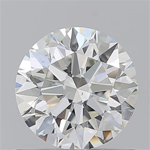 Picture of Natural Diamond 0.80 Carats, Round with Excellent Cut, I Color, SI1 Clarity and Certified by GIA