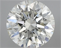Diamante Natural 0.52 quilates, Redondo , Color K, claridad SI1 y certificado GIA