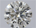 Diamante Natural 0.53 quilates, Redondo , Color K, claridad VVS1 y certificado GIA
