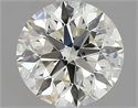 Diamante Natural 0.81 quilates, Redondo , Color J, claridad VS2 y certificado IGI