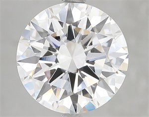 Picture of Lab Grown Diamond 5.09 Carats, Round with Excellent Cut, E Color, VVS2 Clarity and Certified by IGI