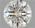 Natural Diamond 1.20 Carats, Round with Excellent Cut, K Color, VS2 Clarity and Certified by IGI