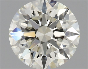 Picture of Natural Diamond 1.20 Carats, Round with Excellent Cut, K Color, VS2 Clarity and Certified by IGI