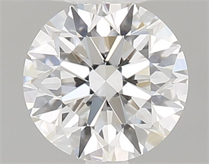 Picture of Natural Diamond 0.40 Carats, Round with Excellent Cut, D Color, VVS2 Clarity and Certified by GIA