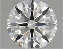 Natural Diamond 0.98 Carats, Round with Excellent Cut, G Color, SI1 Clarity and Certified by GIA