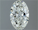 Diamante Natural 0.90 quilates, Ovalado , Color I, claridad VVS2 y certificado GIA
