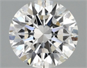 Del inventario de diamantes de laboratorio, 1.54 quilates, Redondo , Color F, claridad VS1 y certificado IGI