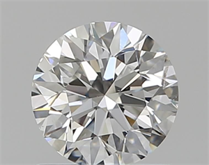 Picture of Natural Diamond 0.70 Carats, Round with Excellent Cut, E Color, SI2 Clarity and Certified by GIA