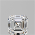 Natural Diamond 1.01 Carats, Asscher with  Cut, F Color, VVS2 Clarity and Certified by GIA