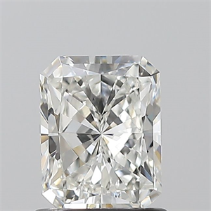 Picture of Natural Diamond 1.00 Carats, Radiant with  Cut, H Color, VS1 Clarity and Certified by GIA