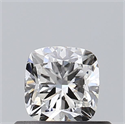 Natural Diamond 0.50 Carats, Cushion with  Cut, G Color, VVS2 Clarity and Certified by GIA