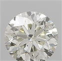 Natural Diamond 0.50 Carats, Round with Very Good Cut, K Color, SI1 Clarity and Certified by IGI