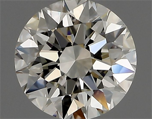 Picture of Natural Diamond 0.50 Carats, Round with Excellent Cut, K Color, SI1 Clarity and Certified by GIA