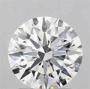 Picture of Lab Grown Diamond 1.32 Carats, Round with Ideal Cut, D Color, VS1 Clarity and Certified by IGI