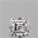 Natural Diamond 0.90 Carats, Asscher with  Cut, D Color, VS1 Clarity and Certified by GIA