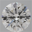 Lab Grown Diamond 5.06 Carats, Round with Excellent Cut, F Color, VVS2 Clarity and Certified by IGI