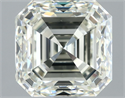 Diamante Natural 3.02 quilates, Asscher , Color I, claridad VS2 y certificado IGI