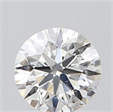 Diamante Natural 0.60 quilates, Redondo , Color I, claridad VS2 y certificado GIA