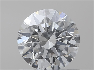 Foto Diamante Natural 0.51 quilates, Redondo , Color F, claridad SI2 y certificado HRD de