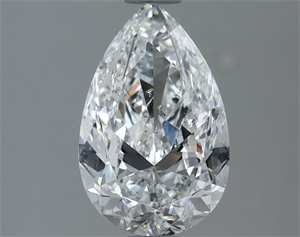Foto Diamante Natural 1.51 quilates, De pera , Color E, claridad SI2 y certificado GIA de