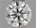 Diamante Natural 0.40 quilates, Redondo , Color H, claridad VVS1 y certificado GIA