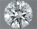 Natural Diamond 1.84 Carats, Round with Excellent Cut, F Color, IF Clarity and Certified by GIA
