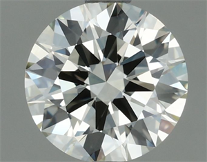 Picture of Natural Diamond 1.00 Carats, Round with Excellent Cut, L Color, IF Clarity and Certified by IGI