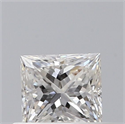 Diamante Natural 0.42 quilates, Princesa , Color F, claridad VS2 y certificado GIA
