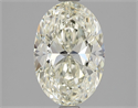 Natural Diamond 1.71 Carats, Oval with  Cut, L Color, VVS1 Clarity and Certified by GIA