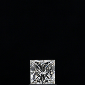 Picture of Natural Diamond 0.72 Carats, Princess with  Cut, J Color, SI1 Clarity and Certified by GIA
