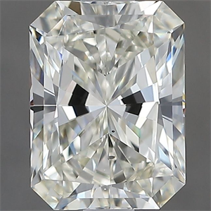 Foto Diamante Natural 1.50 quilates, Radiante , Color K, claridad SI1 y certificado GIA de