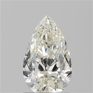 Picture of Natural Diamond 1.01 Carats, Pear with  Cut, J Color, VS2 Clarity and Certified by GIA