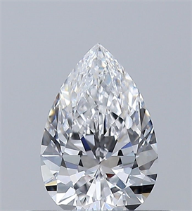 Foto Diamante Natural 0.40 quilates, De pera , Color D, claridad VS1 y certificado GIA de