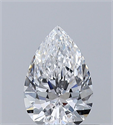 Diamante Natural 0.40 quilates, De pera , Color D, claridad VS1 y certificado GIA