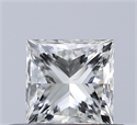 Diamante Natural 0.50 quilates, Princesa , Color H, claridad VS1 y certificado IGI