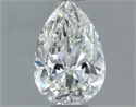 Diamante Natural 0.71 quilates, De pera , Color I, claridad VS1 y certificado GIA