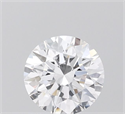 Lab Grown Diamond 1.04 Carats, Round with Excellent Cut, D Color, VVS1 Clarity and Certified by IGI