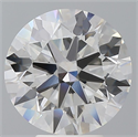 Lab Grown Diamond 5.09 Carats, Round with Ideal Cut, F Color, VS1 Clarity and Certified by IGI
