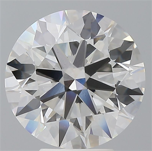 Picture of Lab Grown Diamond 5.09 Carats, Round with Ideal Cut, F Color, VS1 Clarity and Certified by IGI