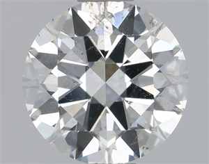 Picture of Natural Diamond 0.80 Carats, Round with Excellent Cut, F Color, SI2 Clarity and Certified by HRD