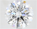 Del inventario de diamantes de laboratorio, 4.55 quilates, Redondo , Color E, claridad VS2 y certificado IGI