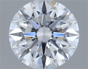 Picture of Lab Grown Diamond 1.02 Carats, Round with Ideal Cut, E Color, VS1 Clarity and Certified by IGI