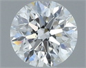 Natural Diamond 0.42 Carats, Round with Excellent Cut, D Color, SI1 Clarity and Certified by GIA