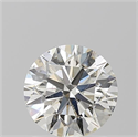 Natural Diamond 1.50 Carats, Round with Excellent Cut, L Color, SI2 Clarity and Certified by GIA