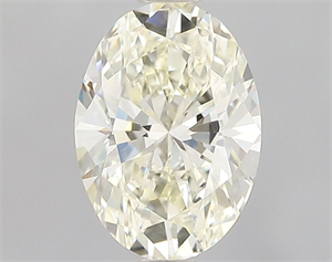 Picture of Natural Diamond 0.71 Carats, Oval with  Cut, L Color, VVS1 Clarity and Certified by GIA