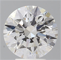 Del inventario de diamantes de laboratorio, 4.44 quilates, Redondo , Color F, claridad VVS2 y certificado IGI