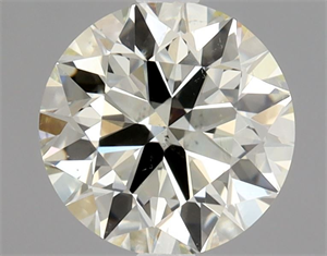 Picture of Natural Diamond 0.70 Carats, Round with Excellent Cut, N Color, SI1 Clarity and Certified by GIA