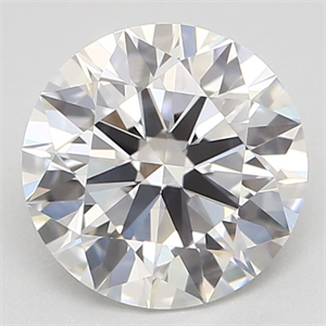 Picture of Natural Diamond 0.90 Carats, Round with Excellent Cut, E Color, SI1 Clarity and Certified by GIA