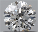 Diamante Natural 0.50 quilates, Redondo , Color F, claridad VVS2 y certificado IGI
